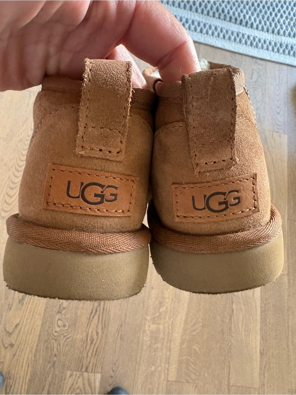 UGG Chestnut Brown Suede Booties